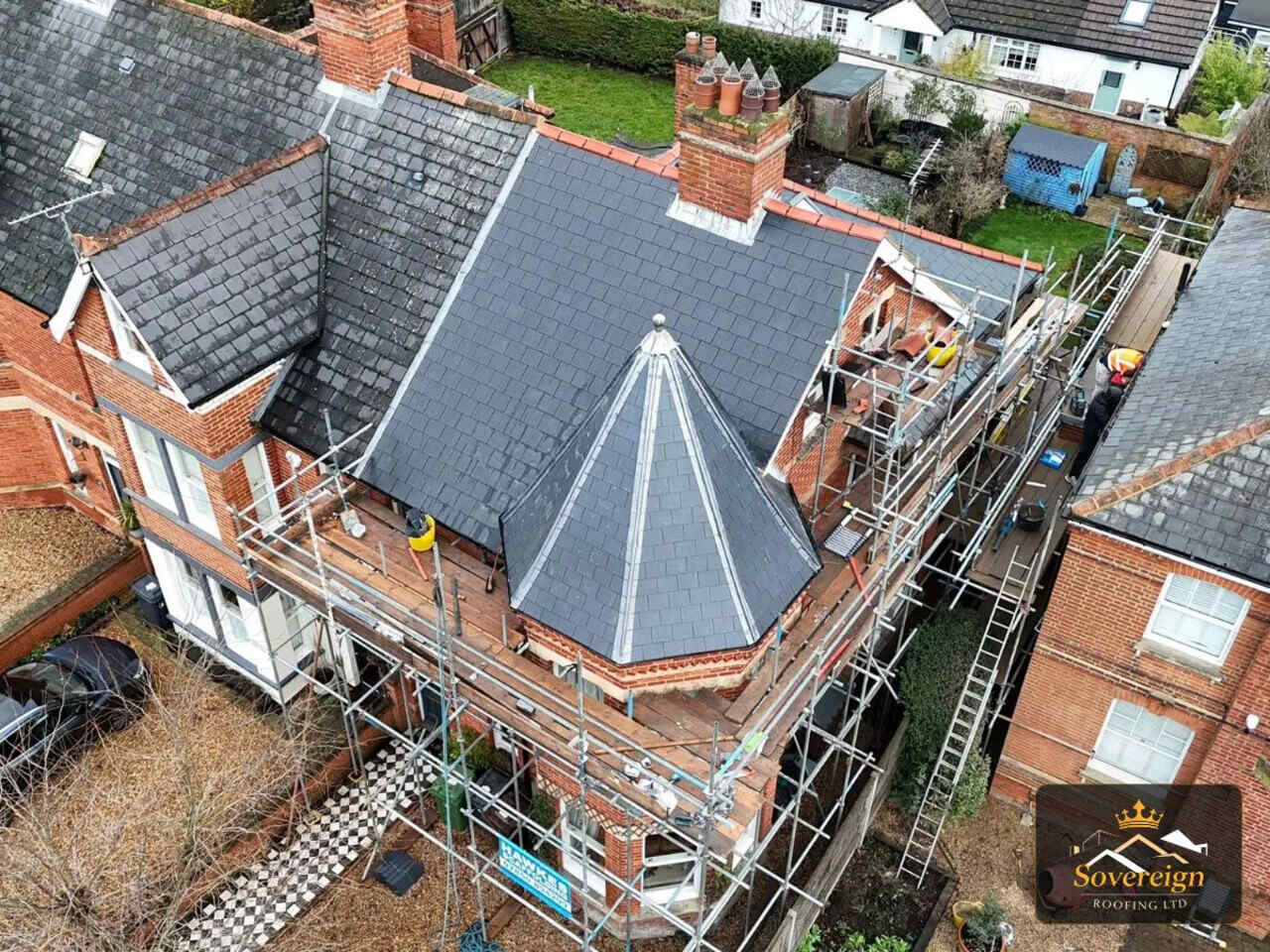 Roofing work in Camberley, Surrey and nearby towns - Sovereign Roofing Ltd